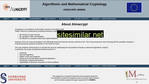 Almacrypt similar sites