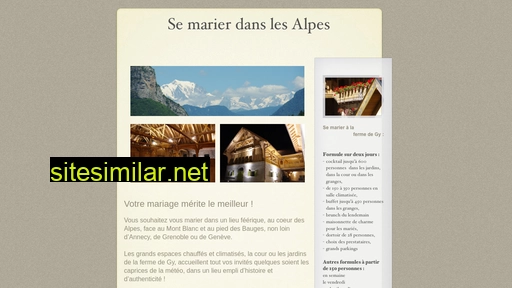 Alpes-mariage similar sites