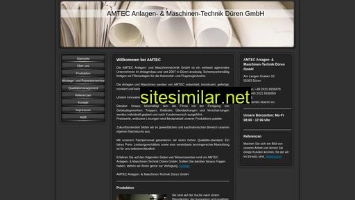 Amtec-maschinenbau similar sites