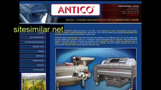 antico.eu alternative sites