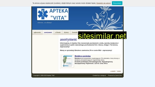 Apteka-vita similar sites