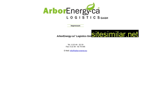arbor-energy.eu alternative sites