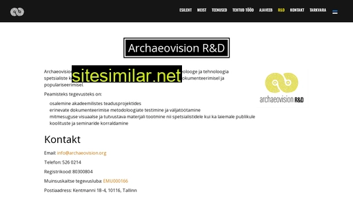 archaeovision.eu alternative sites