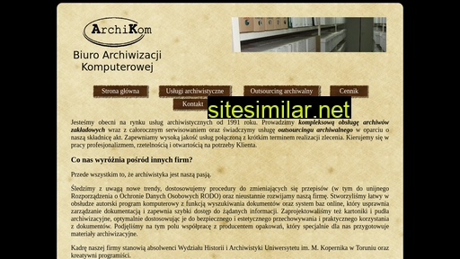 Archikom similar sites
