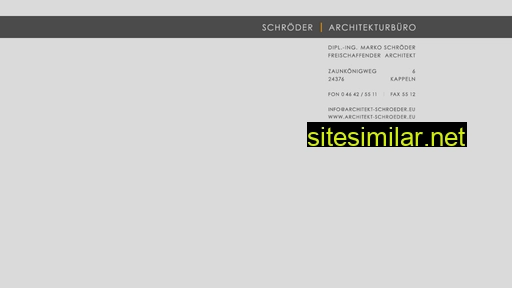 architekt-schroeder.eu alternative sites