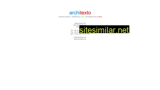 Architexto similar sites