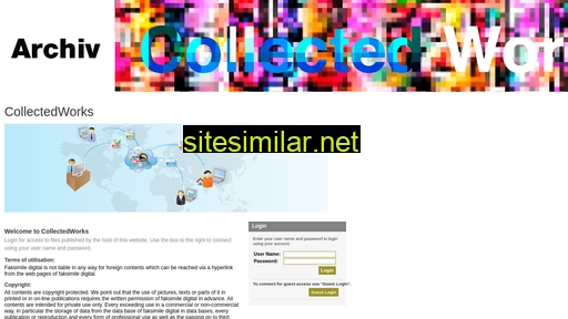 archive.collectedworks.eu alternative sites