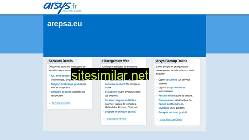 arepsa.eu alternative sites