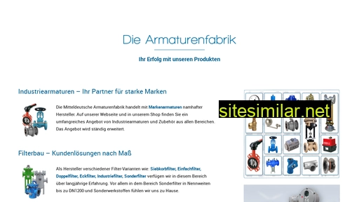 armaturenfabrik.eu alternative sites