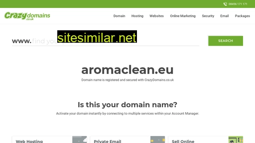aromaclean.eu alternative sites