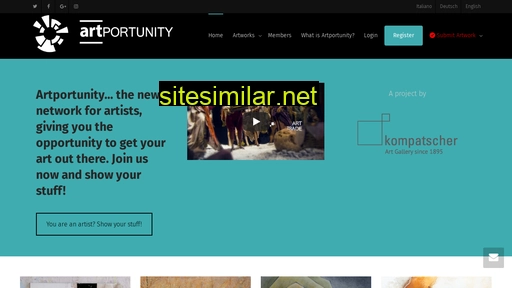 Artportunity similar sites