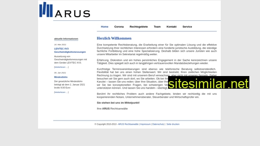 Arus similar sites