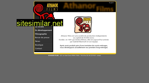 athanorfilms.eu alternative sites