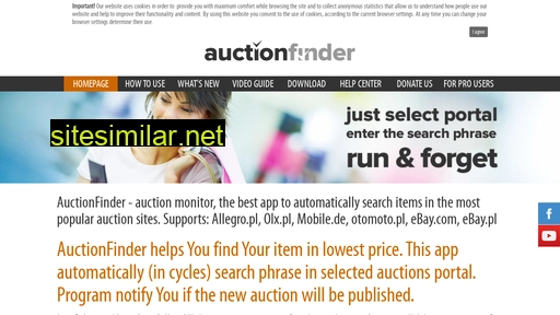 Auctionfinder similar sites