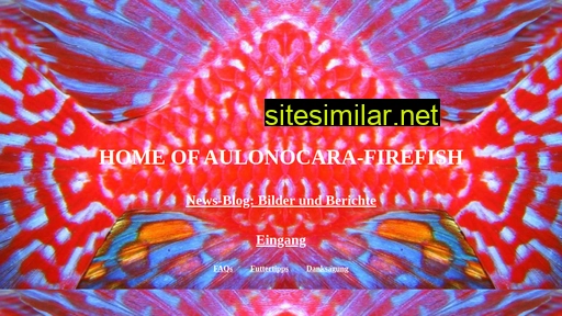 aulonocarafirefish.eu alternative sites