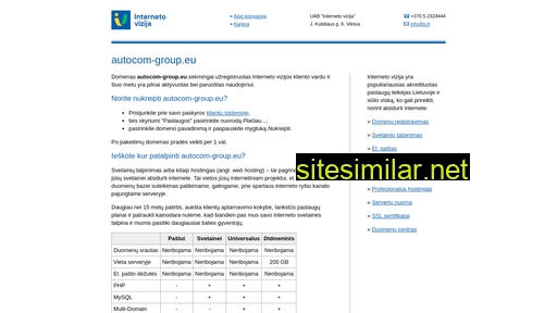 autocom-group.eu alternative sites