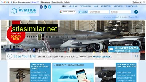 aviationlogbook.eu alternative sites