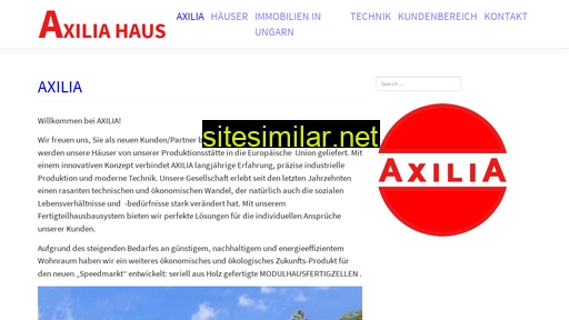 axiliahaus.eu alternative sites