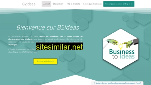 b2ideas.eu alternative sites