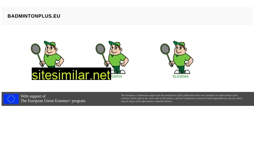 badmintonplus.eu alternative sites