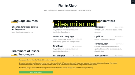 baltoslav.eu alternative sites