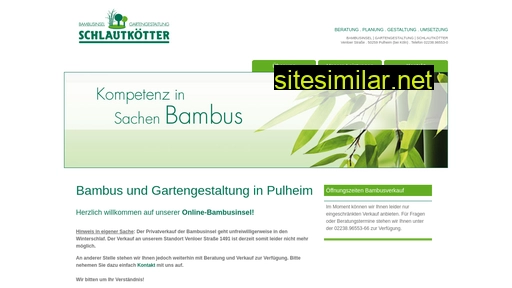 bambusinsel.eu alternative sites