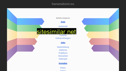 Bananaboot similar sites