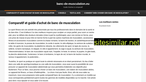 banc-de-musculation.eu alternative sites