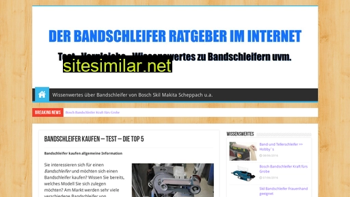 bandschleifer-kaufen.eu alternative sites