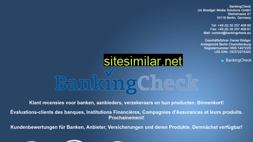 Bankingcheck similar sites