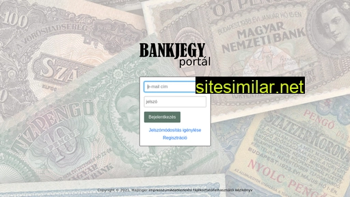 Bankjegy similar sites