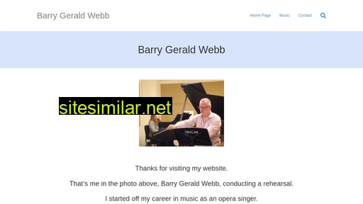 Barrywebb similar sites