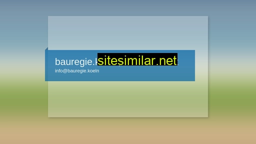 bauregie.eu alternative sites