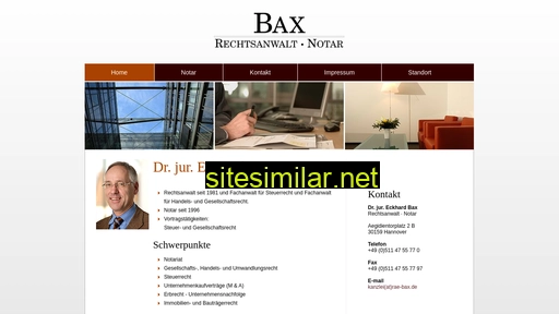 bax-partner.eu alternative sites