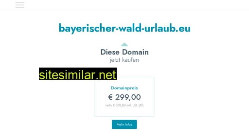 bayerischer-wald-urlaub.eu alternative sites