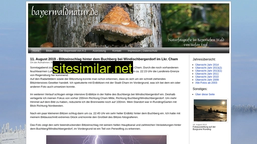 bayerwaldnatur.eu alternative sites