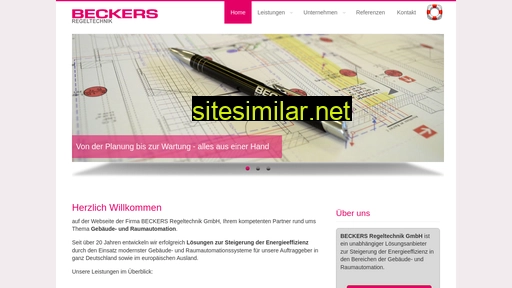 Beckers-regeltechnik similar sites