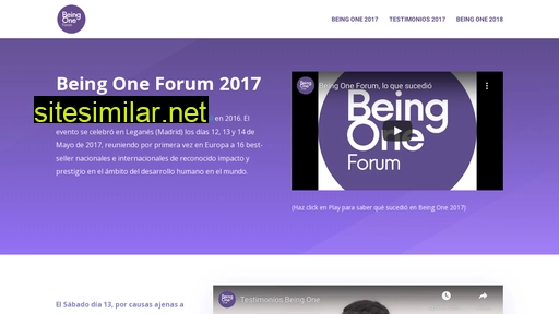 beingone.eu alternative sites