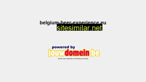 Belgium-beer-experience similar sites