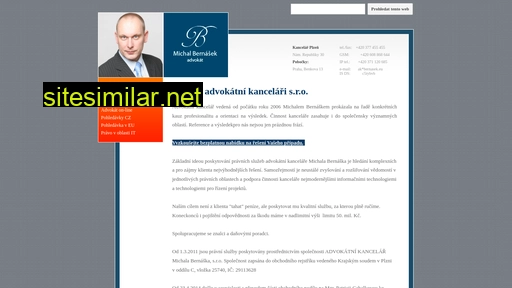bernasek.eu alternative sites