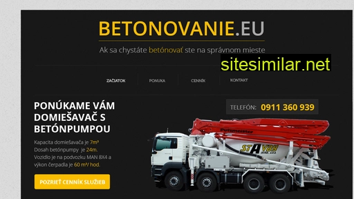 betonovanie.eu alternative sites