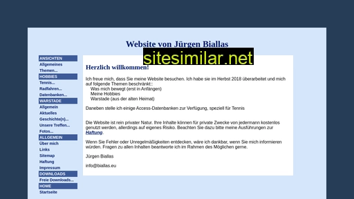 biallas.eu alternative sites