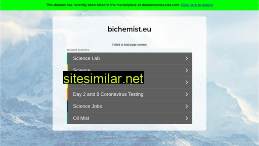 Bichemist similar sites