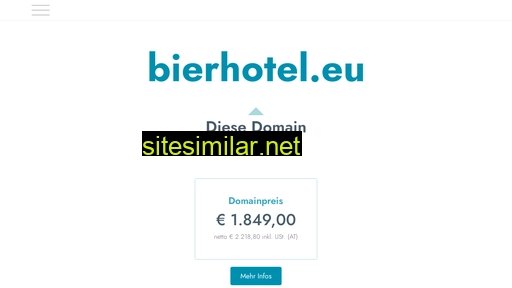 bierhotel.eu alternative sites