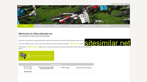 bikecalendar.eu alternative sites