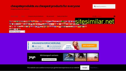 billigsteprodukte.eu alternative sites