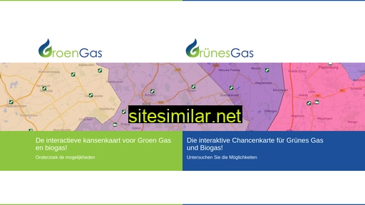 biogasmap.eu alternative sites