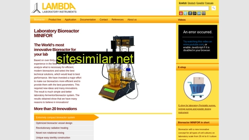 bioreactors.eu alternative sites