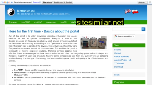 biotronics.eu alternative sites