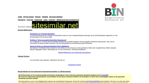 bi-nonnweiler.eu alternative sites